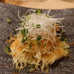 蕎麦の実 - 白子のじゃが芋包み焼き
