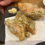 スシエビス - 揚げ物が美味しかったので磯辺揚げも追加