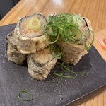 スシエビス - 揚げ納豆巻き海苔巻きを揚げたのって美味しい！！