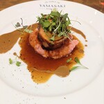 LA TABLE DE YAMASAKI - 石川県輪島産　七面鳥とうずらフォアグラのファルシ