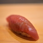 鮨竹 - 鮪（しび）、やゝ脂身（あぶらみ）