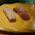 うまい鮨勘 - カジキ、寒ブリ