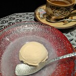 鉄板焼さわふじ - 黒糖ジェラート