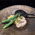 鉄板焼さわふじ - 白子ソテー