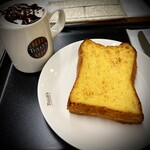 タリーズコーヒー JCHO大阪病院店 - 甘さひかえめのフレンチトースト