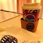 タリーズコーヒー JCHO大阪病院店 - テイクアウトで入院病室内にて