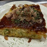 ゆかり - お好み焼ランチ(豚・サラダセット)