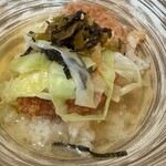 すずや - とんかつ茶づけ(小サイズ・定番醤油味)