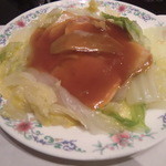 桃花林 - あわびのオイスターソース煮込み