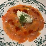 かまくら個室ビストロ KAMAKURA - サーモンカルパッチョ