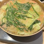 築地ふく竹 - 明太もつ鍋