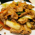 台湾小皿料理 阿里山 - 「豚肉のオイスターソース炒め」