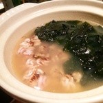 産直屋 たか - (12/16)釧路の真鱈の白子、鳴門のワカメの鍋、石川能登の天然もずくのつけだれ