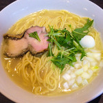 鶏白湯そば(大盛り)