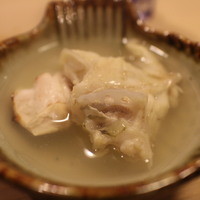 うを徳 - トラフグの焼き白子入り汁