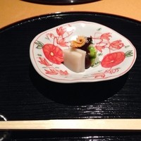 花見小路 - (前菜)貝と昆布