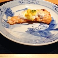 花見小路 - (焼物)鮭のメレンゲ焼き