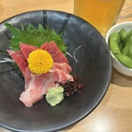 鮪小屋本店 ユニモール店 - ビールセット1,100円