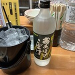 魚まさ - 新製品おおぼけ、こぼけの麦焼酎