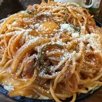 ニューリンデン - 粉チーズが合うんよ