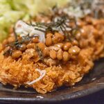 八戒 - 料理写真:2025.12 水戸納豆とんかつ ロース定食（2,200円）