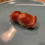 うを徳 - 大間本鮪大トロのにぎり