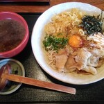 福乃家 - 豚らー油蕎麦