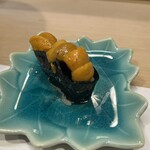 うを徳 - 北海道落石産生うに軍艦