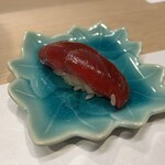 うを徳 - 大間本鮪赤身のにぎり