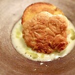 真タチのインパデッラ ゴルゴンゾーラチーズのソース