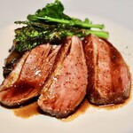 鴨胸肉の瞬間燻製