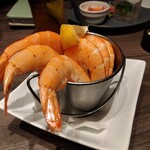 GINZA 我歩 - スチーム海老のバケツ盛り