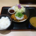 松のや - おろしとんかつ定食