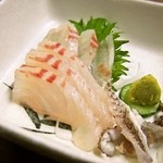 大甚 - 鯛のお造り