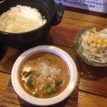 和処ＢＡＲ輪 - 海老とほうれん草カレー