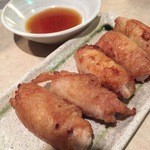 焼鶏館 - 皮巻きつくね