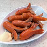 串カツ田中 - タコウインナー炒め 385円