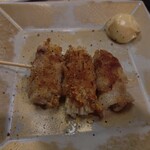 焼鳥本陣 - えのき豚巻き