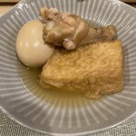 花菜 - おでん　玉子、厚揚げ、鶏手羽