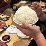 焼肉・ホルモン酒場 まる蔵 - ライス大