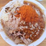 にかいや - ぶた入りオロチョンラーメン＋トッピング全部