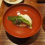 おみ乃 - 聖護院かぶを使ったすまし汁