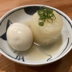 すずむし みどり - 貝だしのおでんです☆　2025-1221訪問