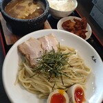 つけ麺 丸和 - つけ麺　唐揚げセット