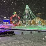 中国料理 jiu - 近くの駅のイルミネーション