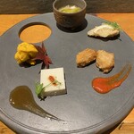 眞か SHINKA - 前菜5種盛り合わせ