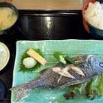 魚がし食堂はま蔵 - C定食　イサキと野菜の天ぷら　1,350円(税込)