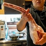 焼肉屋かねちゃん - 牛テール（処理前）