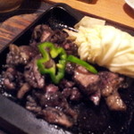 地頭鶏地鶏もも炭火焼