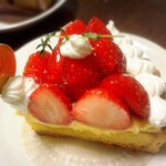 T-clip - 料理写真:苺タルト